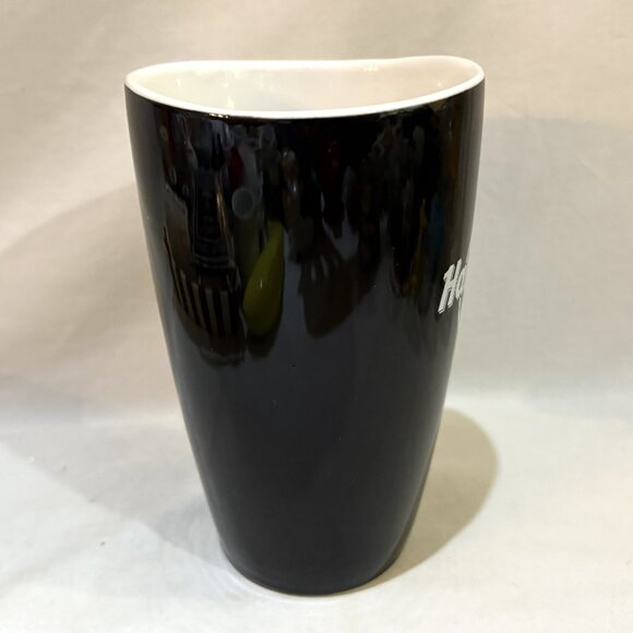 Hard Rock Hotel Chicago Ceramic Coffee Mug 16 oz Black White - Picture 2 of 8